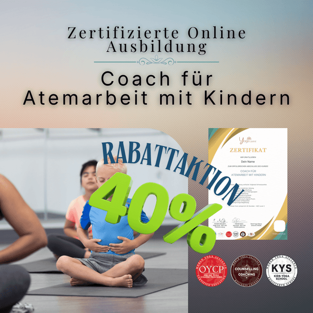 Coach für Atemarbeit mit Kindern - YogaLizenz.de