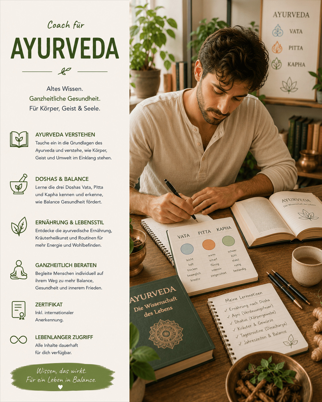 Coach für Ayurveda - YogaLizenz.de