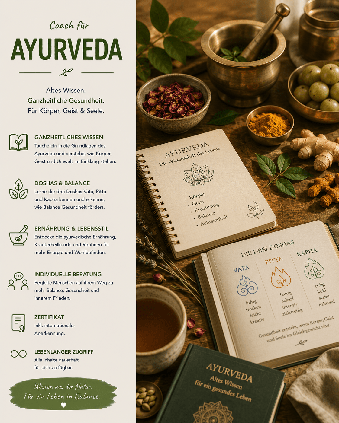 Coach für Ayurveda - YogaLizenz.de