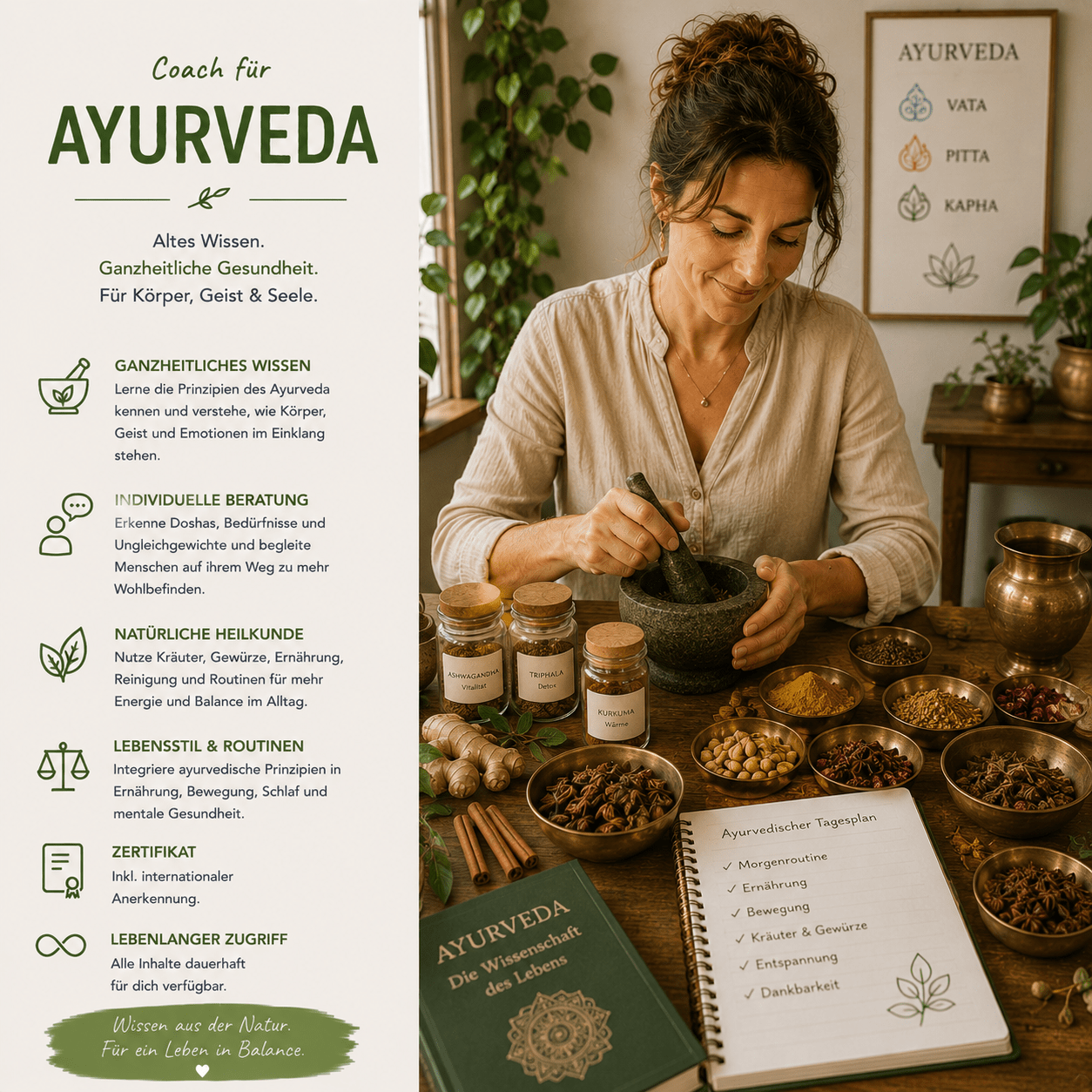 Coach für Ayurveda - YogaLizenz.de