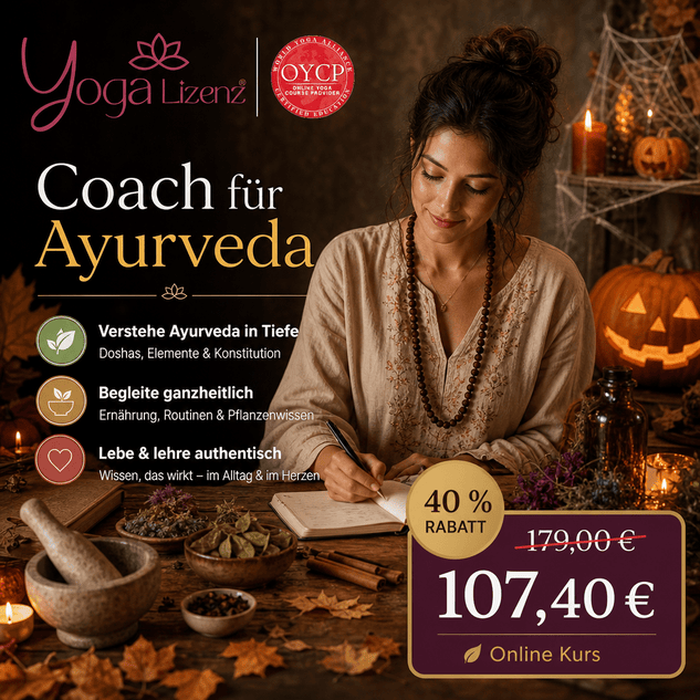 Coach für Ayurveda - YogaLizenz.de