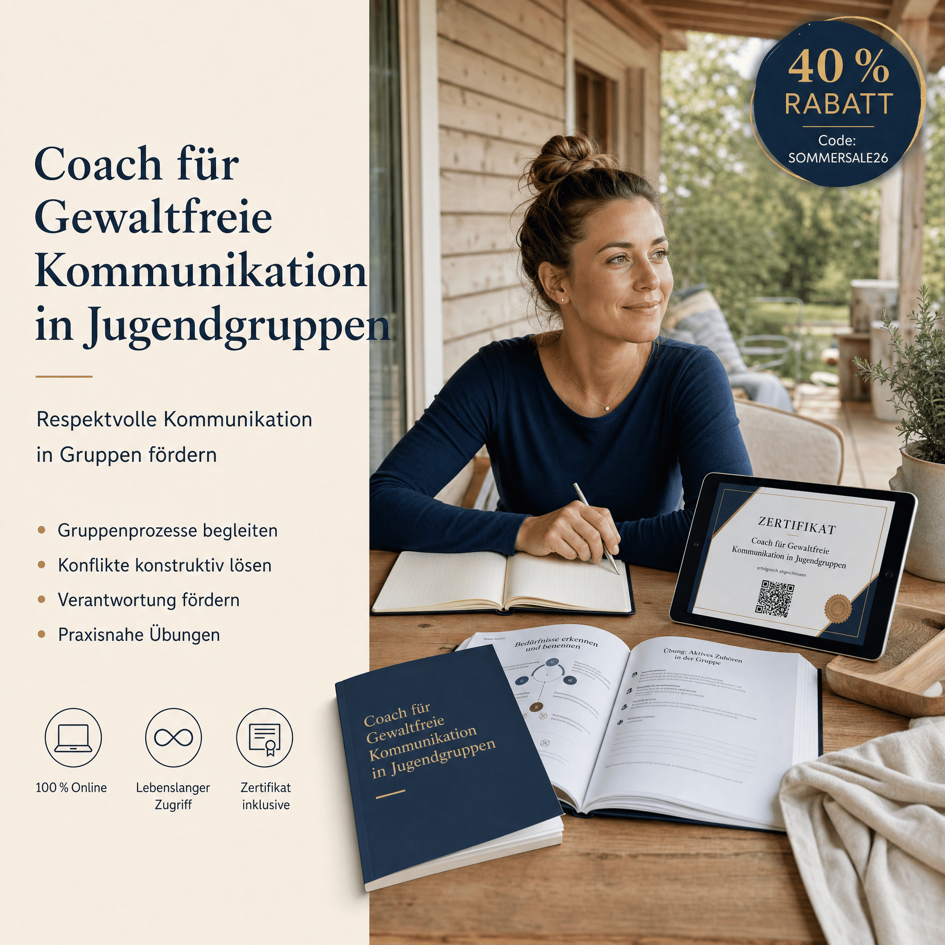 Coach für Gewaltfreie Kommunikation in Jugendgruppen - YogaLizenz.de