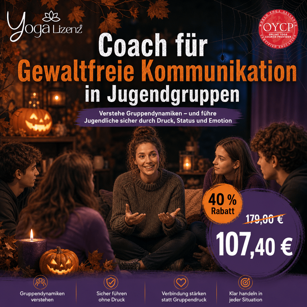 Coach für Gewaltfreie Kommunikation in Jugendgruppen - YogaLizenz.de
