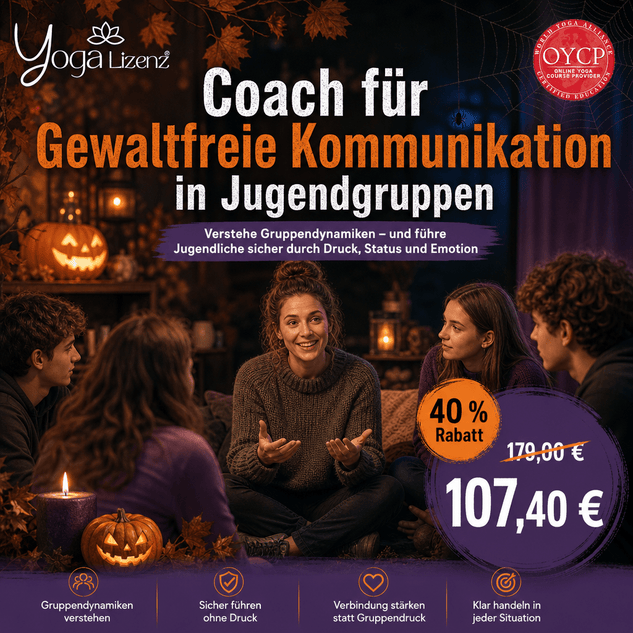 Coach für Gewaltfreie Kommunikation in Jugendgruppen - YogaLizenz.de
