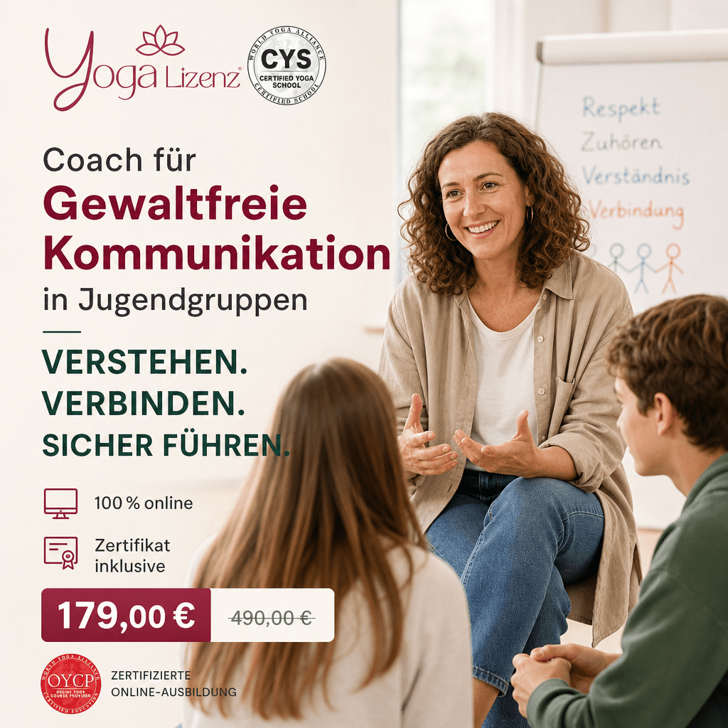 Coach für Gewaltfreie Kommunikation in Jugendgruppen - YogaLizenz.de