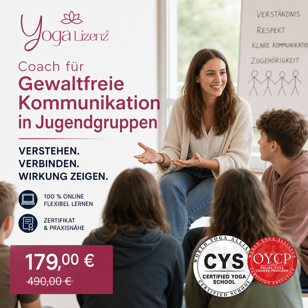Coach für Gewaltfreie Kommunikation in Jugendgruppen - YogaLizenz.de