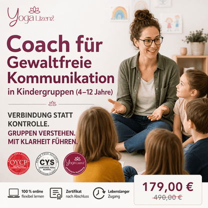 Coach für Gewaltfreie Kommunikation in Kindergruppen - YogaLizenz.de