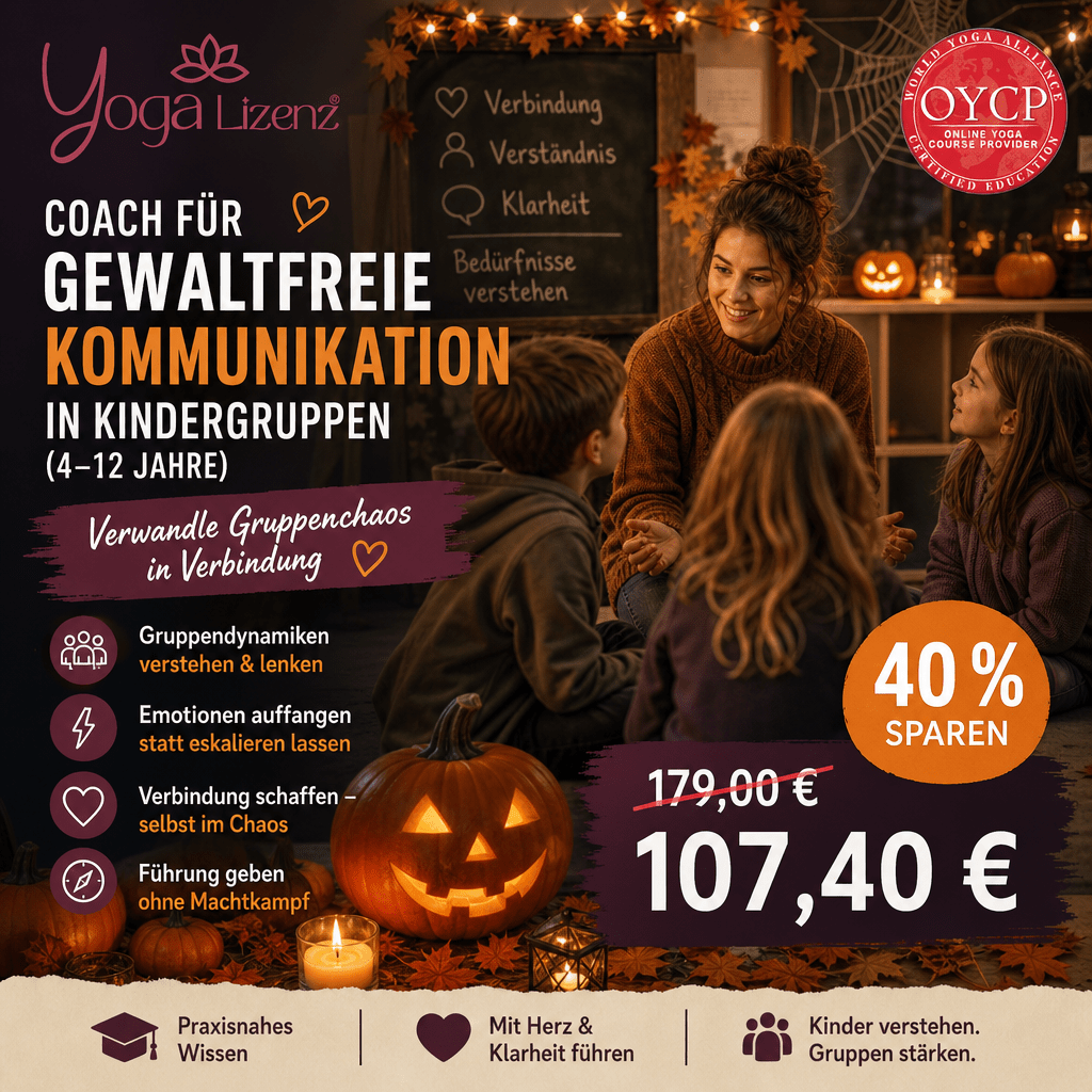 Coach für Gewaltfreie Kommunikation in Kindergruppen - YogaLizenz.de