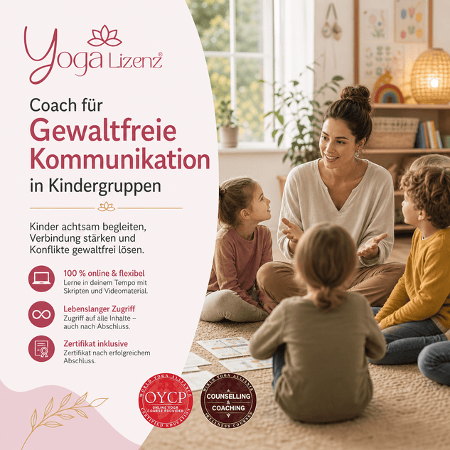 Coach für Gewaltfreie Kommunikation in Kindergruppen - YogaLizenz.de