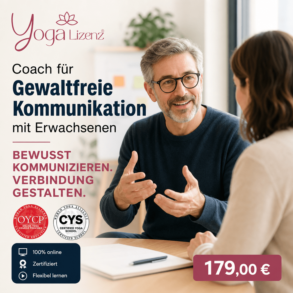 Coach für Gewaltfreie Kommunikation mit Erwachsenen - YogaLizenz.de