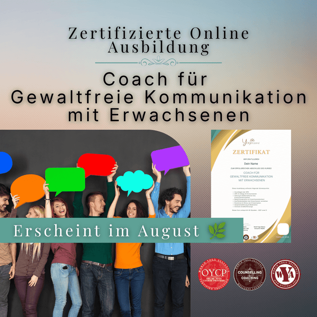 Coach für Gewaltfreie Kommunikation mit Erwachsenen - YogaLizenz.de