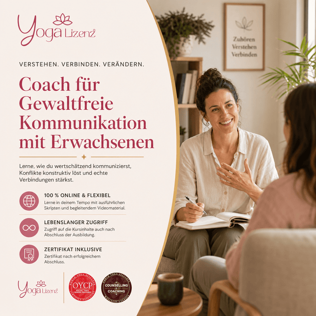 Coach für Gewaltfreie Kommunikation mit Erwachsenen - YogaLizenz.de