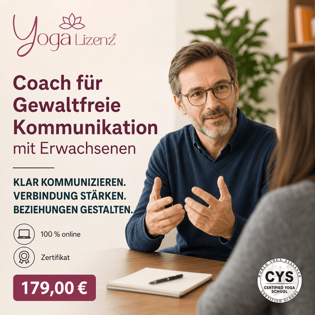 Coach für Gewaltfreie Kommunikation mit Erwachsenen - YogaLizenz.de