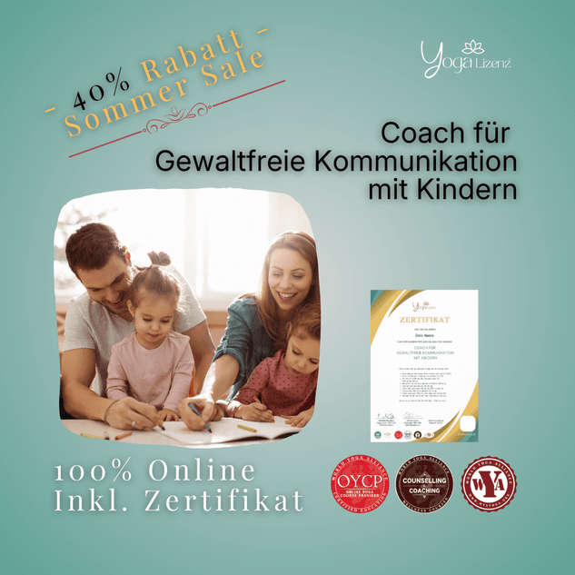 Coach für Gewaltfreie Kommunikation mit Kindern - YogaLizenz.de