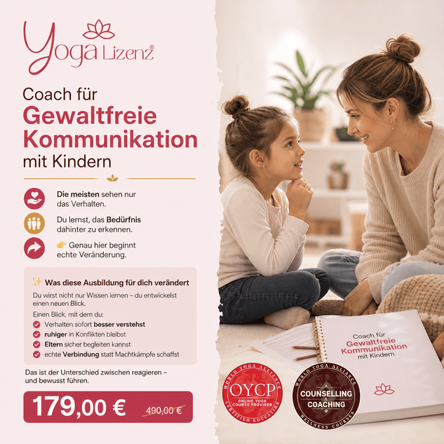 Coach für Gewaltfreie Kommunikation mit Kindern - YogaLizenz.de