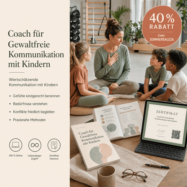 Coach für Gewaltfreie Kommunikation mit Kindern - YogaLizenz.de