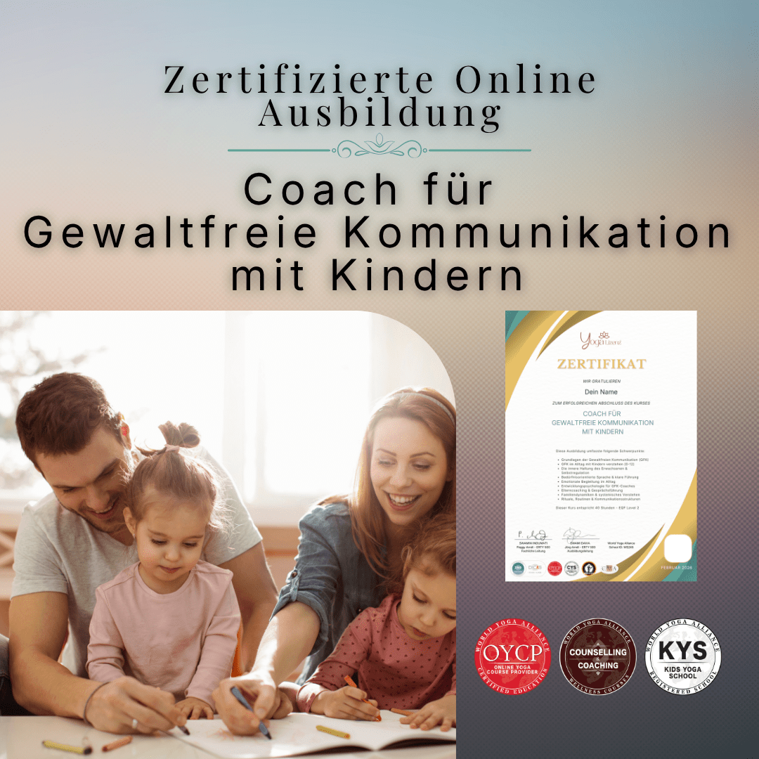 Coach für Gewaltfreie Kommunikation mit Kindern - YogaLizenz.de