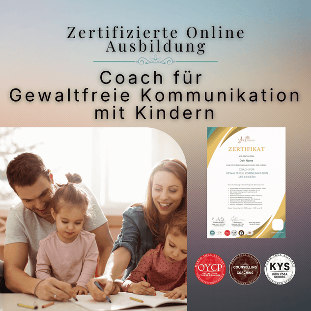 Coach für Gewaltfreie Kommunikation mit Kindern - YogaLizenz.de
