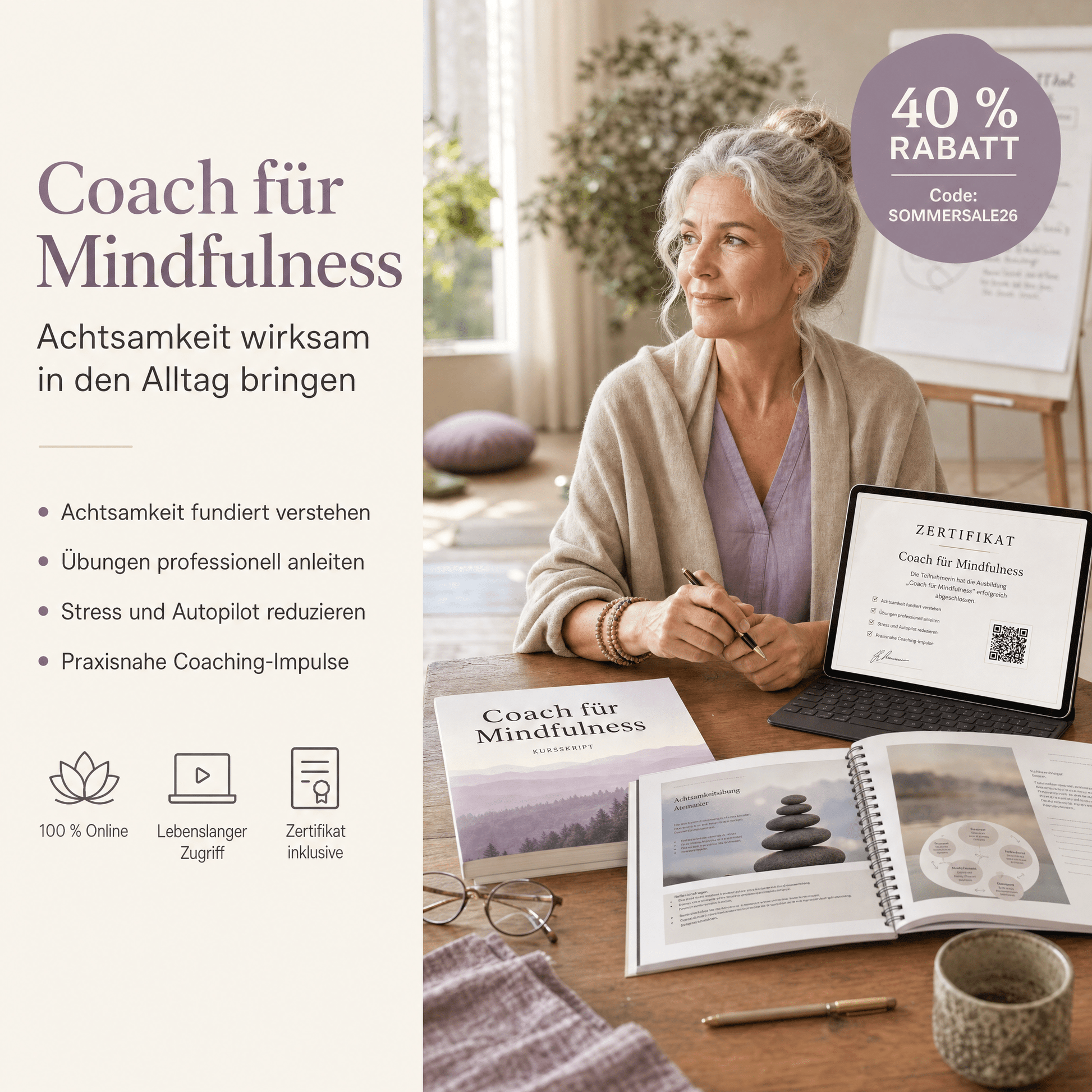 Coach für Mindfulness - YogaLizenz.de