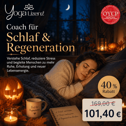 Coach für Schlaf & Regeneration - YogaLizenz.de