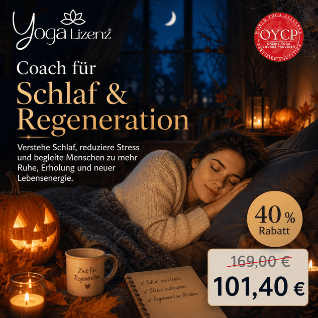 Coach für Schlaf & Regeneration - YogaLizenz.de