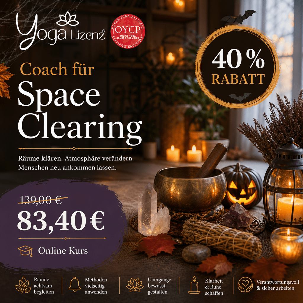 Coach für Space Clearing - YogaLizenz.de