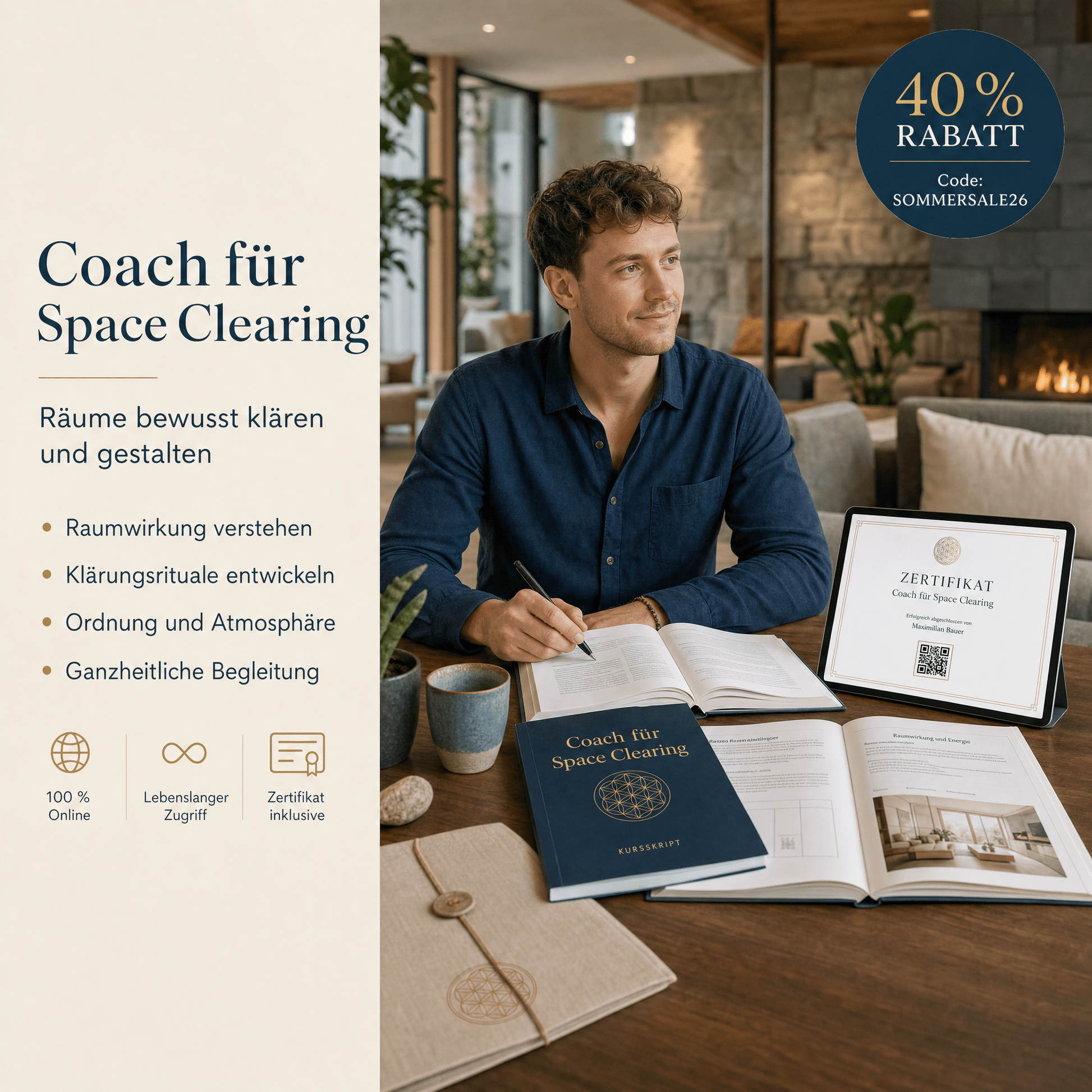 Coach für Space Clearing - YogaLizenz.de