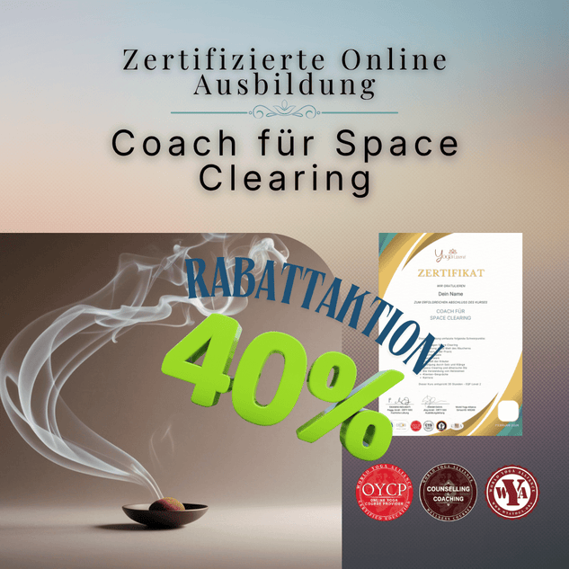 Coach für Space Clearing - YogaLizenz.de