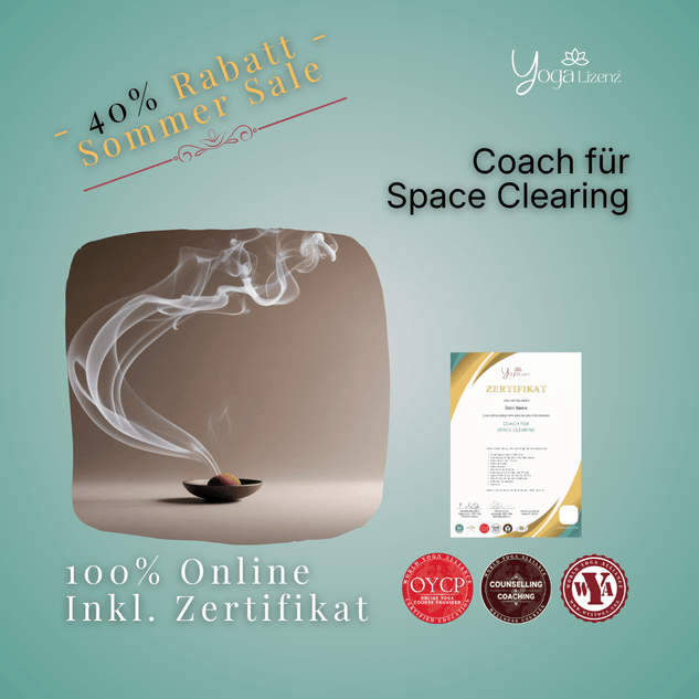 Coach für Space Clearing - YogaLizenz.de