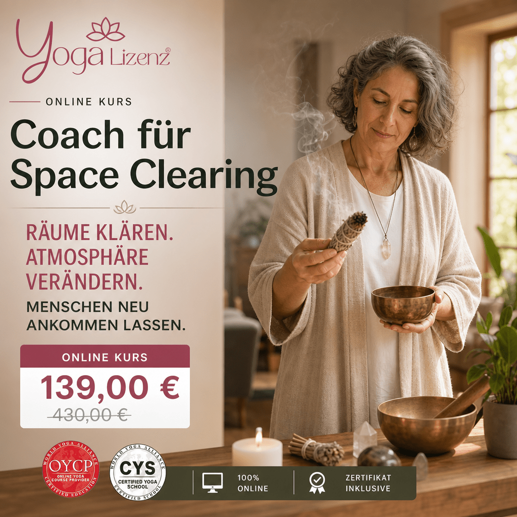 Coach für Space Clearing - YogaLizenz.de