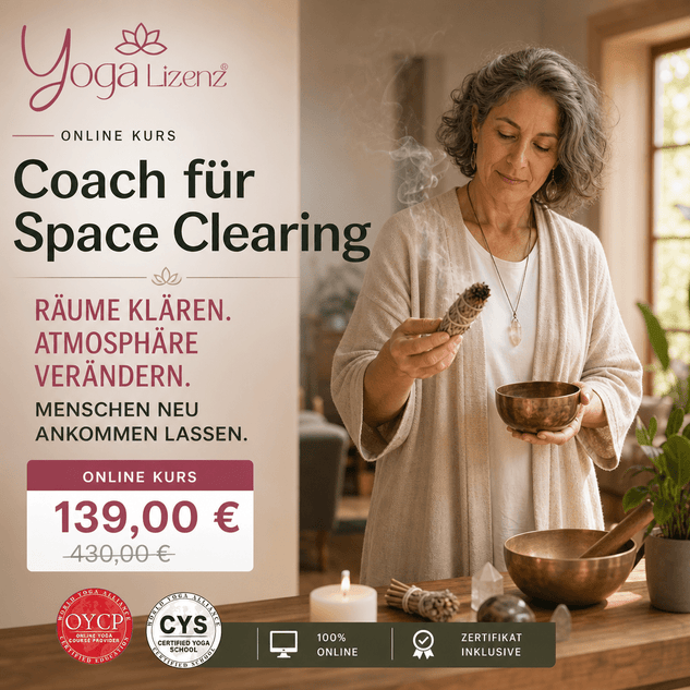 Coach für Space Clearing - YogaLizenz.de