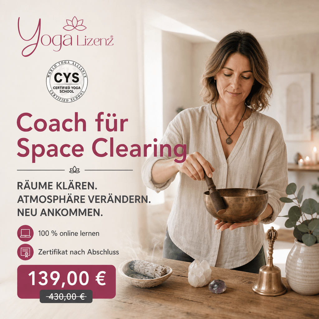 Coach für Space Clearing - YogaLizenz.de
