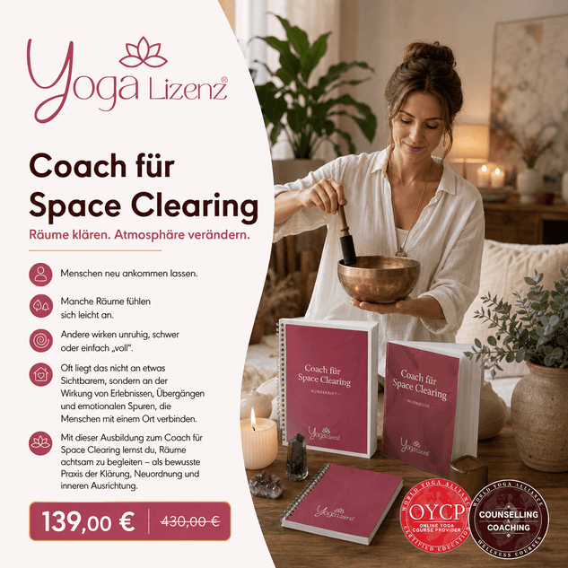 Coach für Space Clearing - YogaLizenz.de