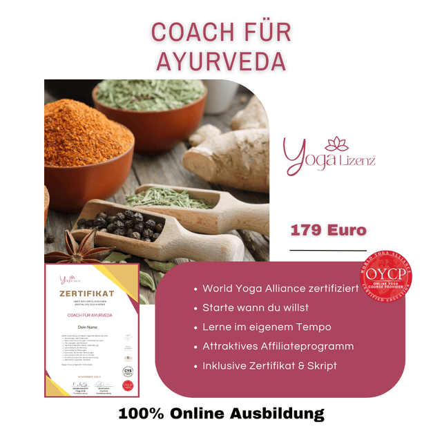 Coach für Ayurveda - YogaLizenz.de