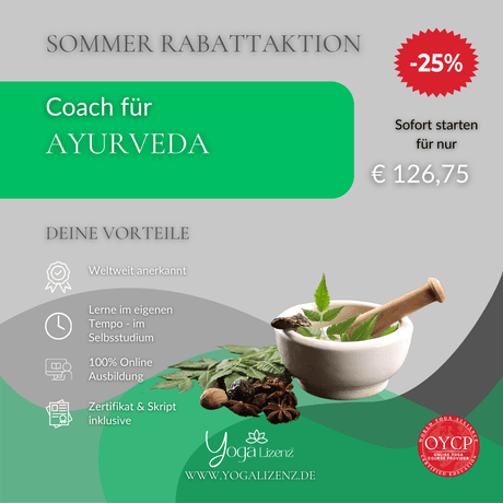 Coach für Ayurveda - YogaLizenz.de