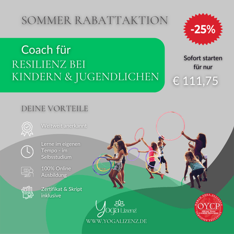 Coach für Resilienz bei Kindern und Jugendlichen - YogaLizenz.de