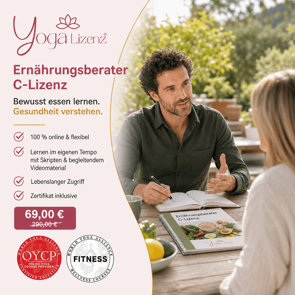 Ernährungsberater "C-Lizenz" - YogaLizenz.de