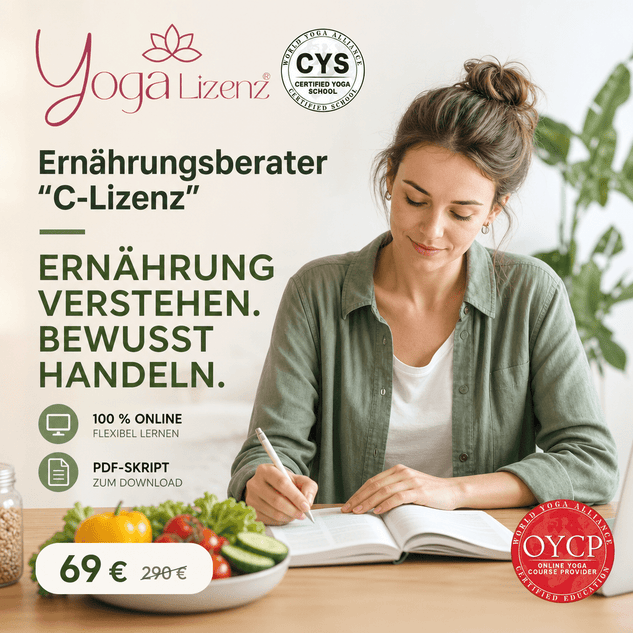 Ernährungsberater "C-Lizenz" - YogaLizenz.de