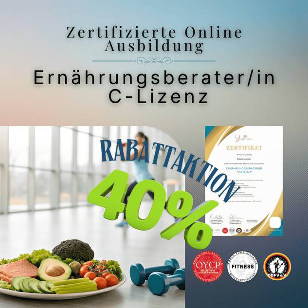 Ernährungsberater "C - Lizenz" - YogaLizenz.de