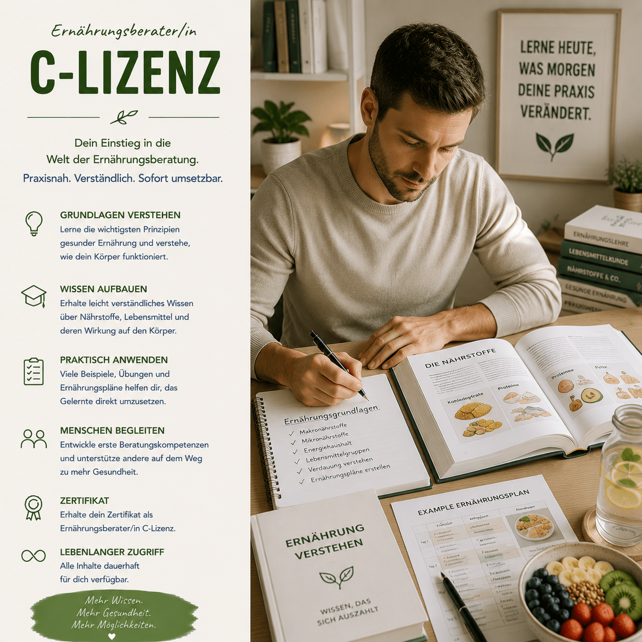 Ernährungsberater "C-Lizenz" - YogaLizenz.de