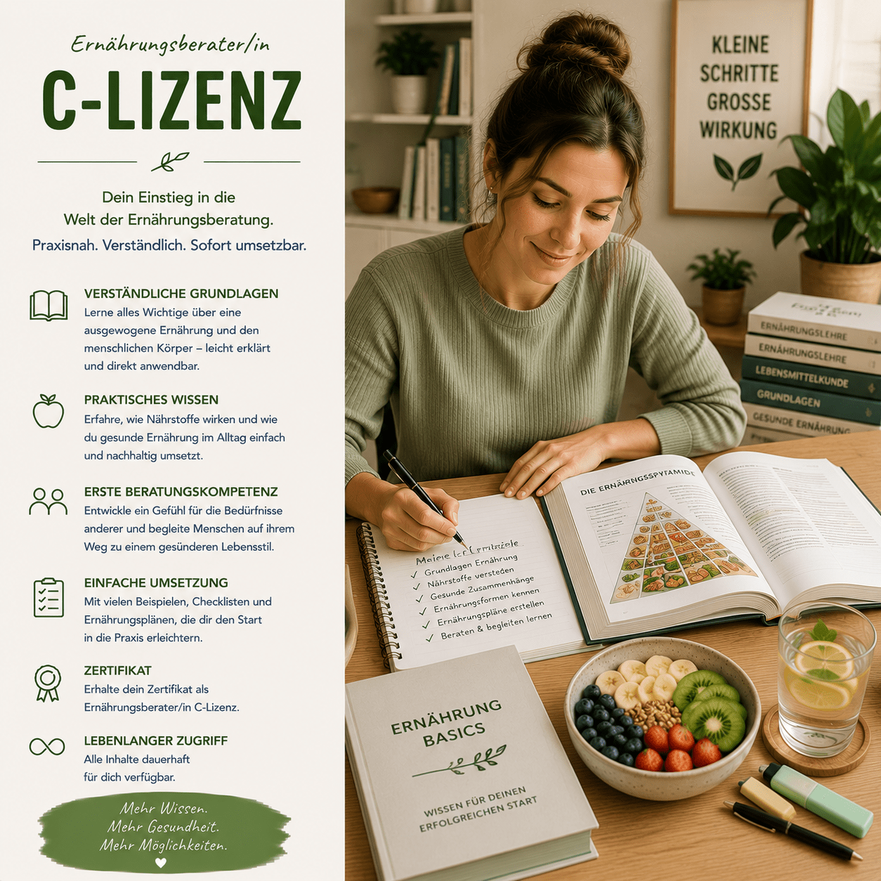 Ernährungsberater "C-Lizenz" - YogaLizenz.de