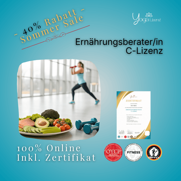 Ernährungsberater "C-Lizenz" - YogaLizenz.de