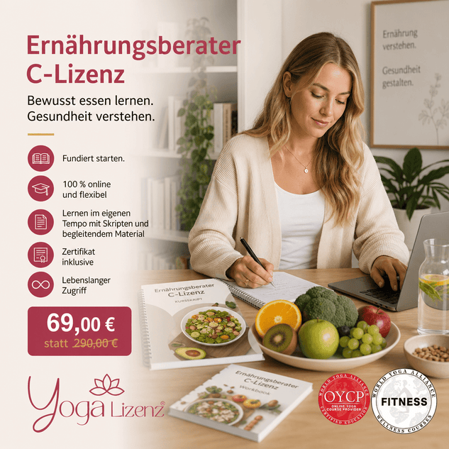 Ernährungsberater "C-Lizenz" - YogaLizenz.de