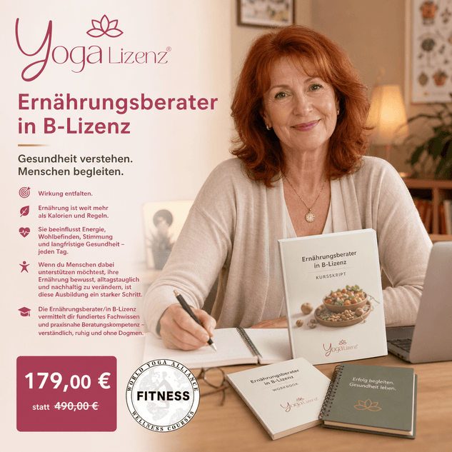Ernährungsberater/in "B-Lizenz" - YogaLizenz.de