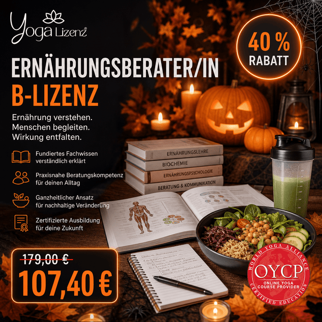 Ernährungsberater/in "B-Lizenz" - YogaLizenz.de