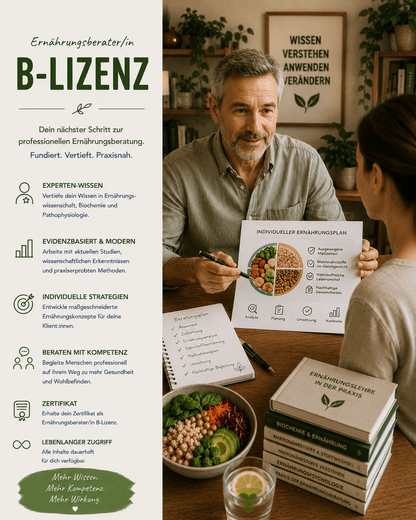 Ernährungsberater/in "B-Lizenz" - YogaLizenz.de