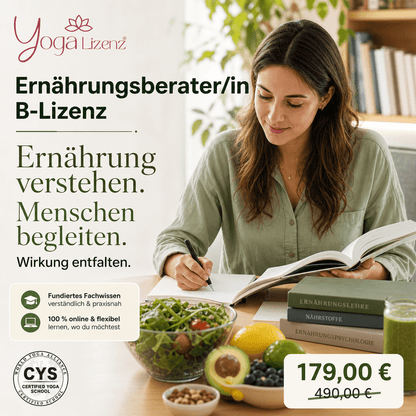 Ernährungsberater/in "B-Lizenz" - YogaLizenz.de