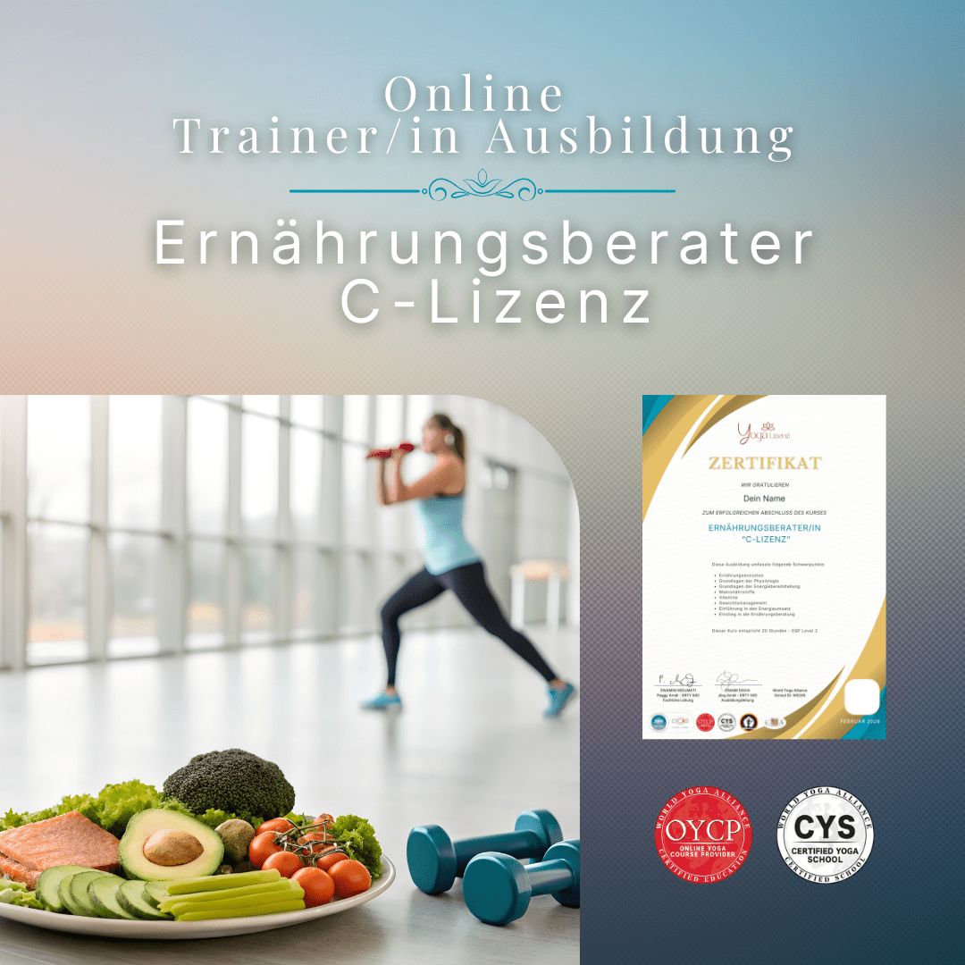 Ernährungsberater "C - Lizenz" - YogaLizenz.de
