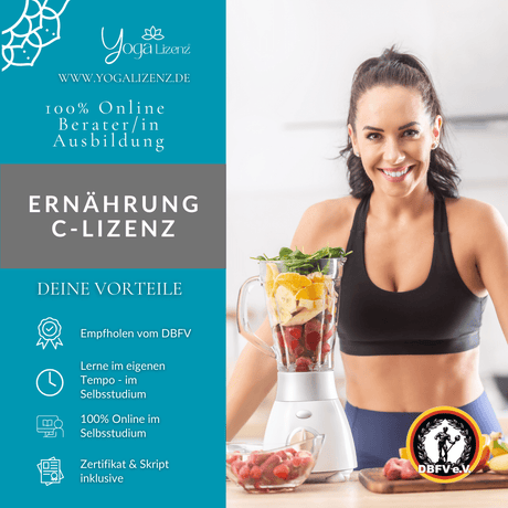 Ernährungsberater "C - Lizenz" - YogaLizenz.de