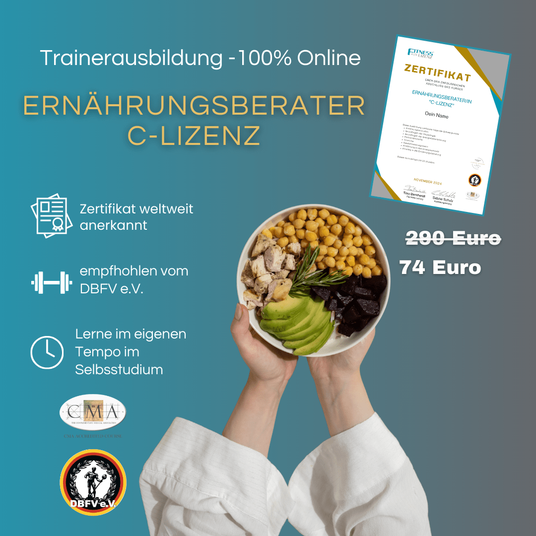 Ernährungsberater "C - Lizenz" - YogaLizenz.de